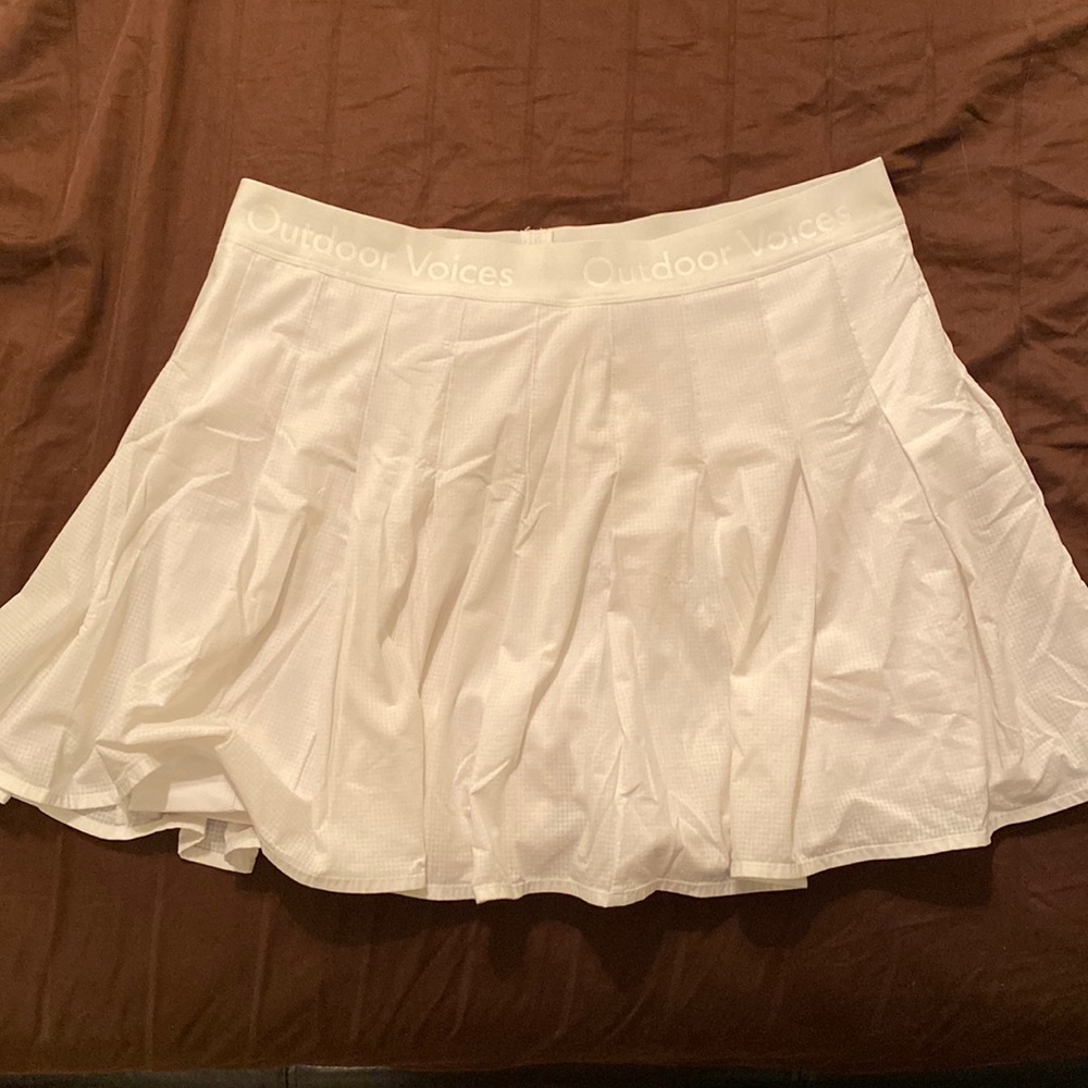 Outdoor Voices Pleated Sport Skort Size L VGUC